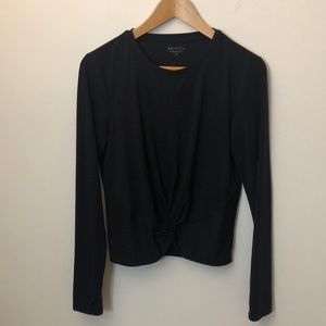 Athleta front knot long sleeve
